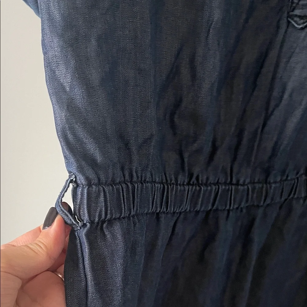 Zara Dark Lyocell Chmbray dress